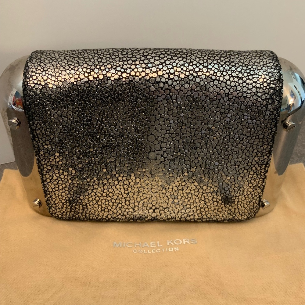 Micheal Kors Collection Futuristic Clutch